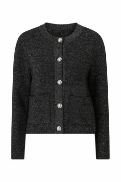 Ellos Collection Cardigan med guldfarvede knapper^Dame Trøjer & Cardigans