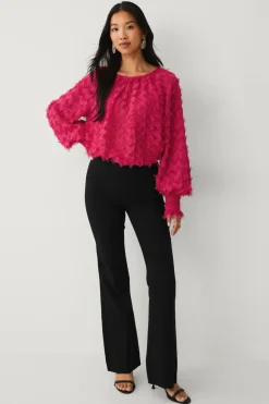 Ellos Collection Chiffonbluse med struktur^Dame Skjorter & Bluser
