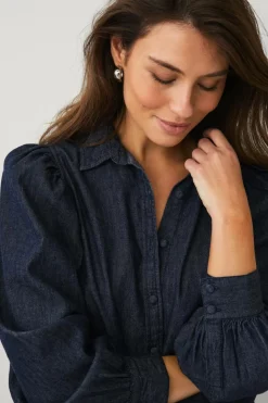 New Collection Cowboyskjorte Dame Skjorter & Bluser