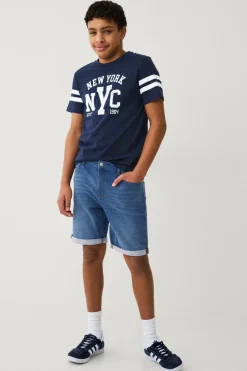 Ellos Collection Denimshorts Denim Jogger Shorts^Børn Shorts