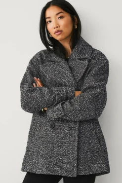Outlet Collection Dobbeltradet frakke Dame Jakker & Frakker