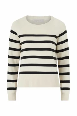 Best Collection Fintstrikket Pullover Dame Basistøj