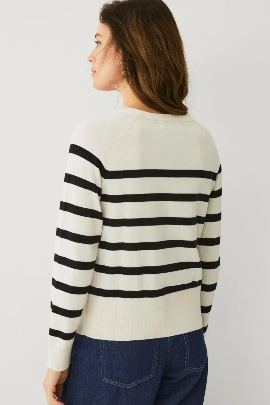 Best Collection Fintstrikket Pullover Dame Basistøj