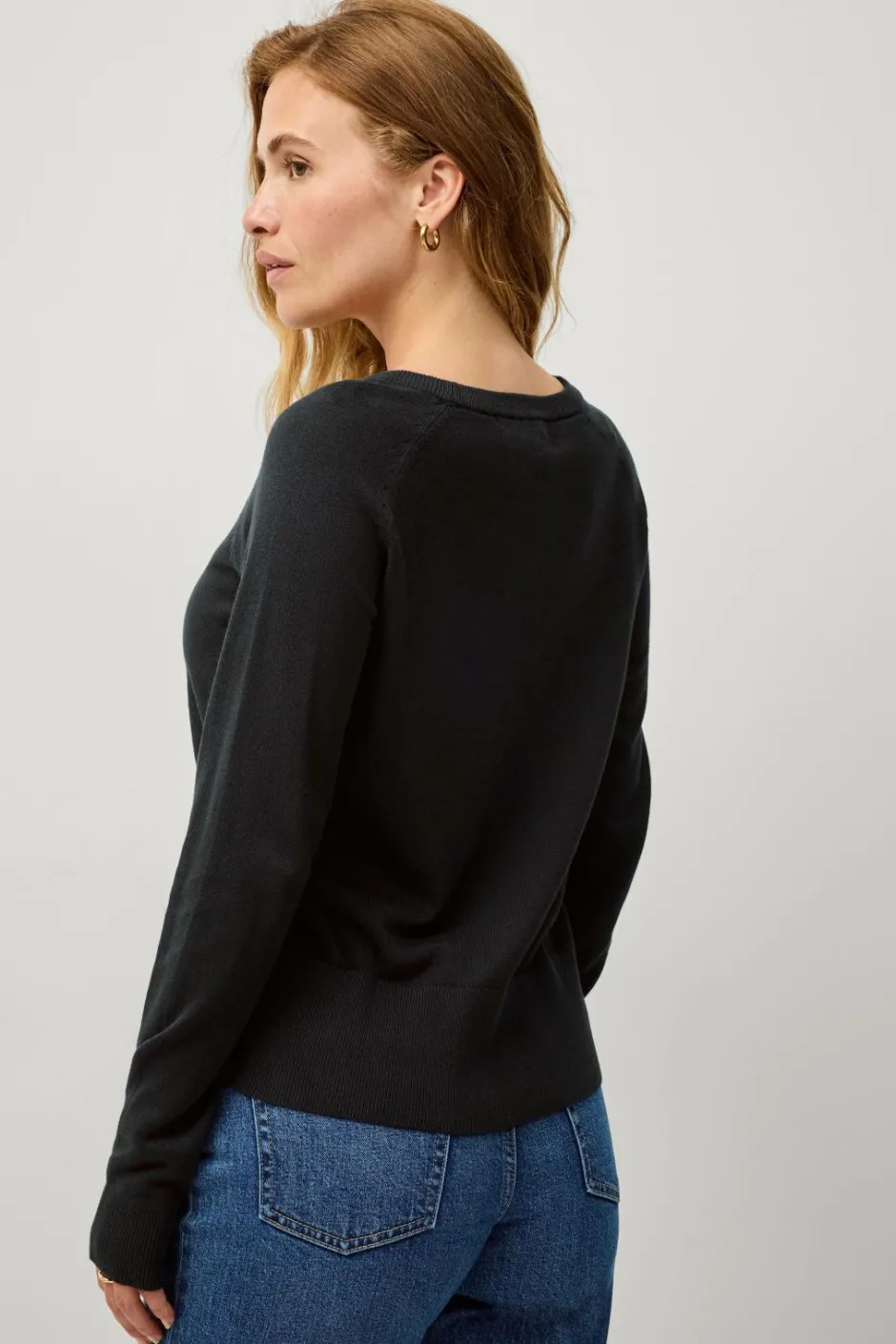 Ellos Collection Fintstrikket Pullover^Dame Basistøj|Trøjer & Cardigans