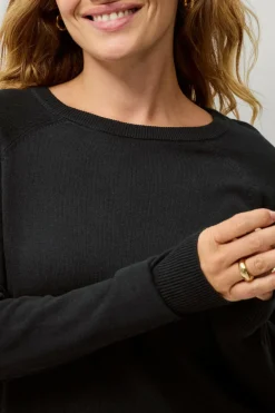 Ellos Collection Fintstrikket Pullover^Dame Basistøj|Trøjer & Cardigans