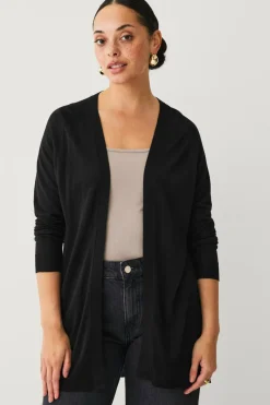 Best Collection Fintstrikket cardigan Dame Basistøj
