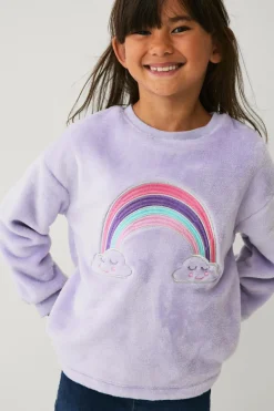 Best Collection Fleecetrøje med broderi Børn Trøjer & Cardigans
