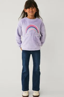 Best Collection Fleecetrøje med broderi Børn Trøjer & Cardigans