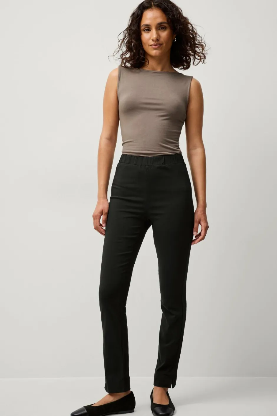 Collection Flexy Slim fit treggings i superstretch Dame Bukser