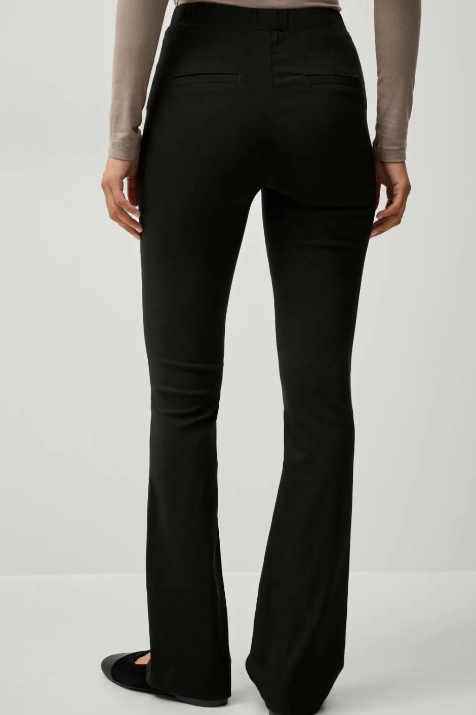 Ellos Collection Flexy Med bootcut treggings i superstretch^Dame Bukser