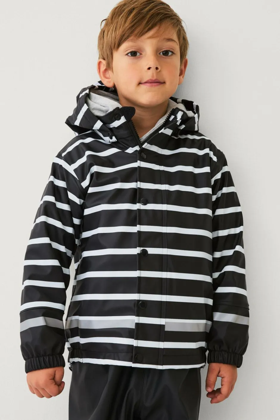 New Collection Fleeceforet regnfrakke Børn Overtøj