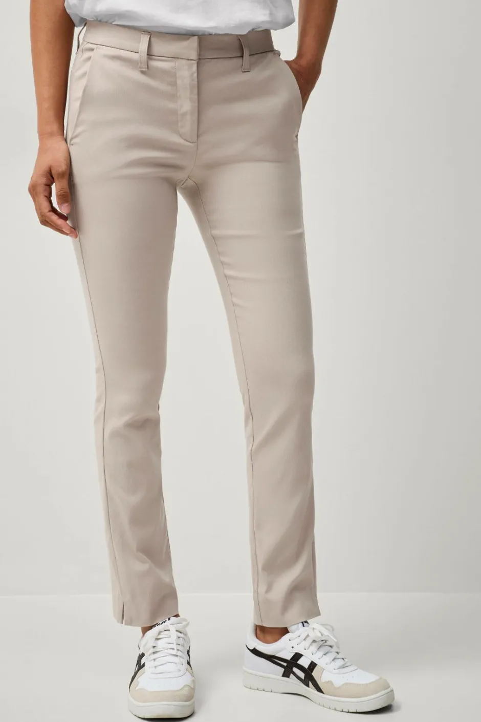 Online Collection Flexy Slim fit bukser i superstretch Dame Bukser