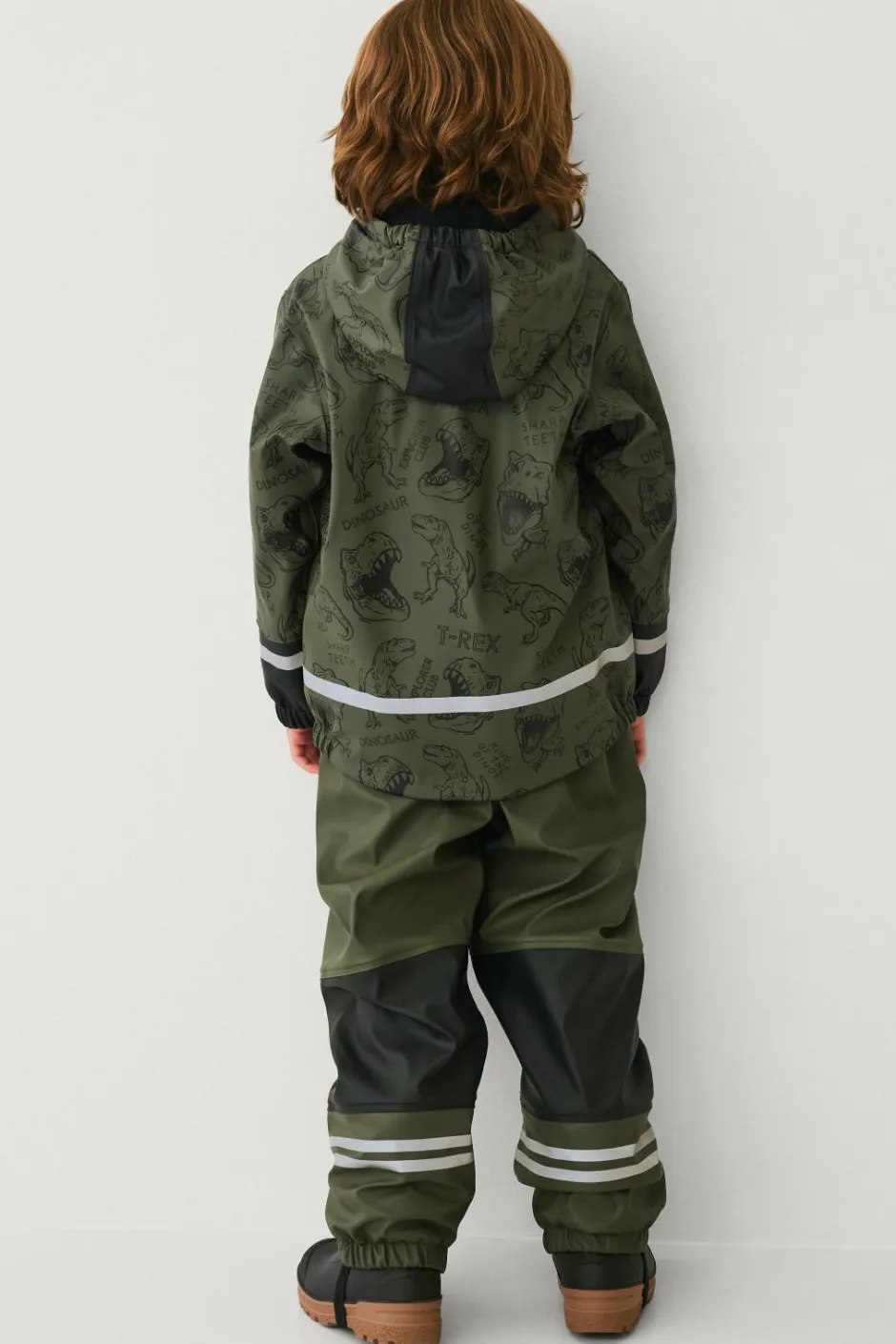 Ellos Collection Fleeceforet regnfrakke^Børn Overtøj