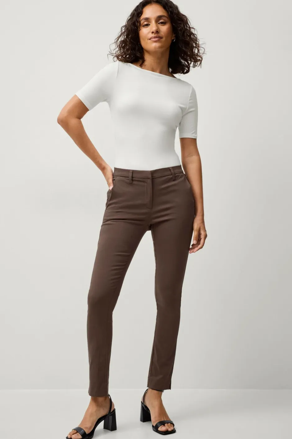 Ellos Collection Flexy Slim fit bukser i superstretch^Dame Bukser