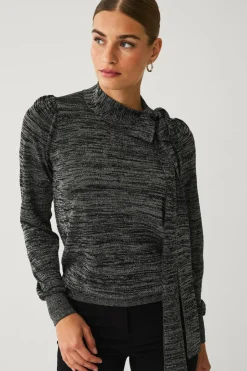 Ellos Collection Glitrende top med bindebånd^Dame Toppe & Tank-Toppe