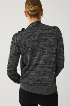 Ellos Collection Glitrende top med bindebånd^Dame Toppe & Tank-Toppe