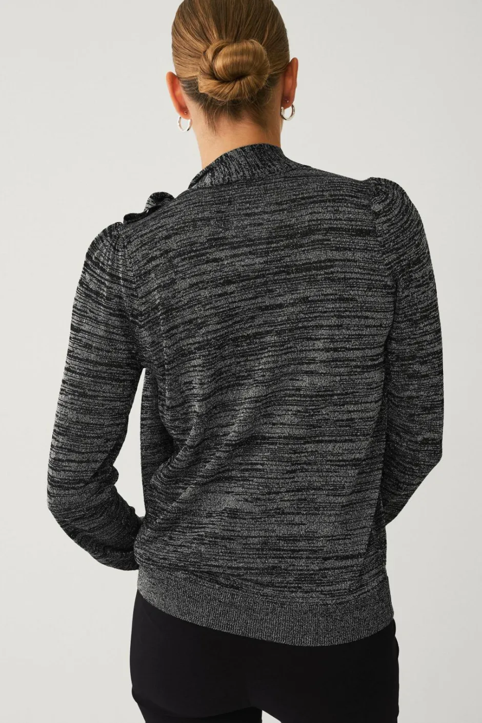 Ellos Collection Glitrende top med bindebånd^Dame Toppe & Tank-Toppe