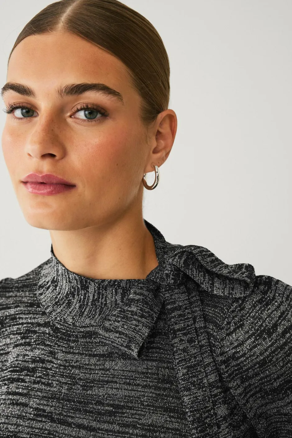 Ellos Collection Glitrende top med bindebånd^Dame Toppe & Tank-Toppe