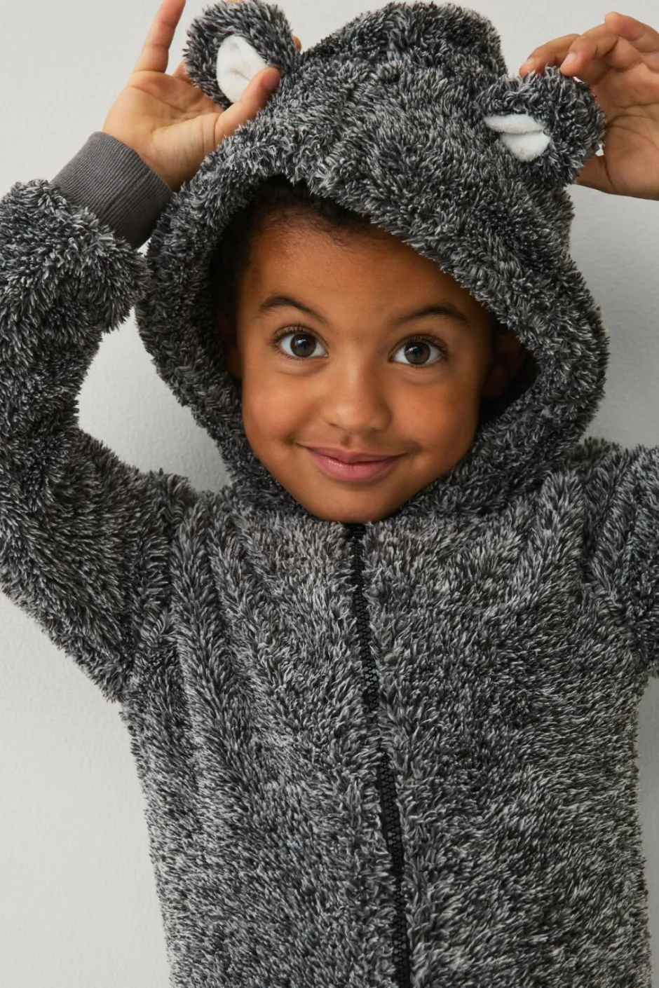 Discount Collection Heldragt i fleece Børn Jumpsuits