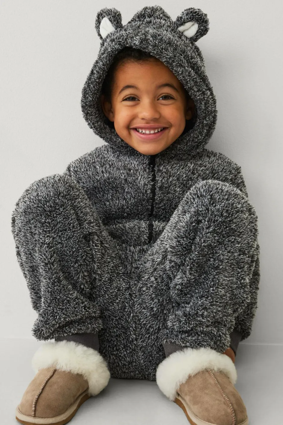 Discount Collection Heldragt i fleece Børn Jumpsuits