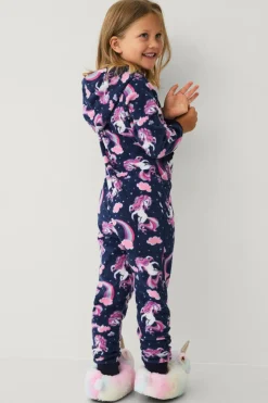 Hot Collection Heldragt i fleece Børn Jumpsuits