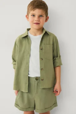Clearance Collection Hørskjorte Martin Mini Børn Skjorter