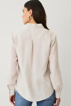 Clearance Collection Hørskjorte Dame Skjorter & Bluser
