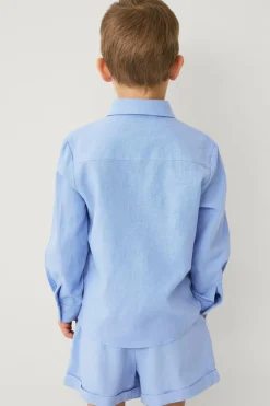 New Collection Hørskjorte Martin Mini Børn Skjorter