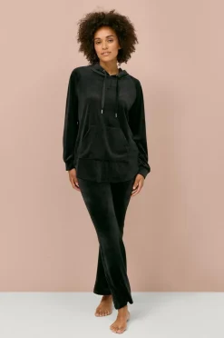 Discount Collection Hættetrøje i velour Dame Loungewear & Homewear