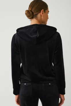 Online Collection Hættetrøje i velour Dame Loungewear & Homewear|Sweatshirts & Hoodies