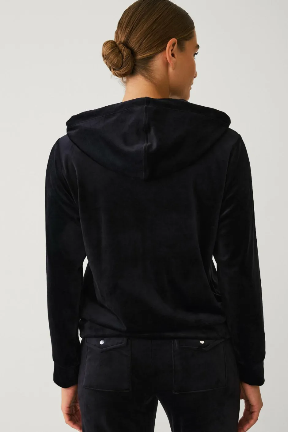 Online Collection Hættetrøje i velour Dame Loungewear & Homewear|Sweatshirts & Hoodies