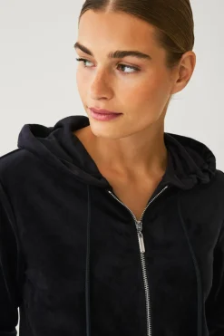 Online Collection Hættetrøje i velour Dame Loungewear & Homewear|Sweatshirts & Hoodies