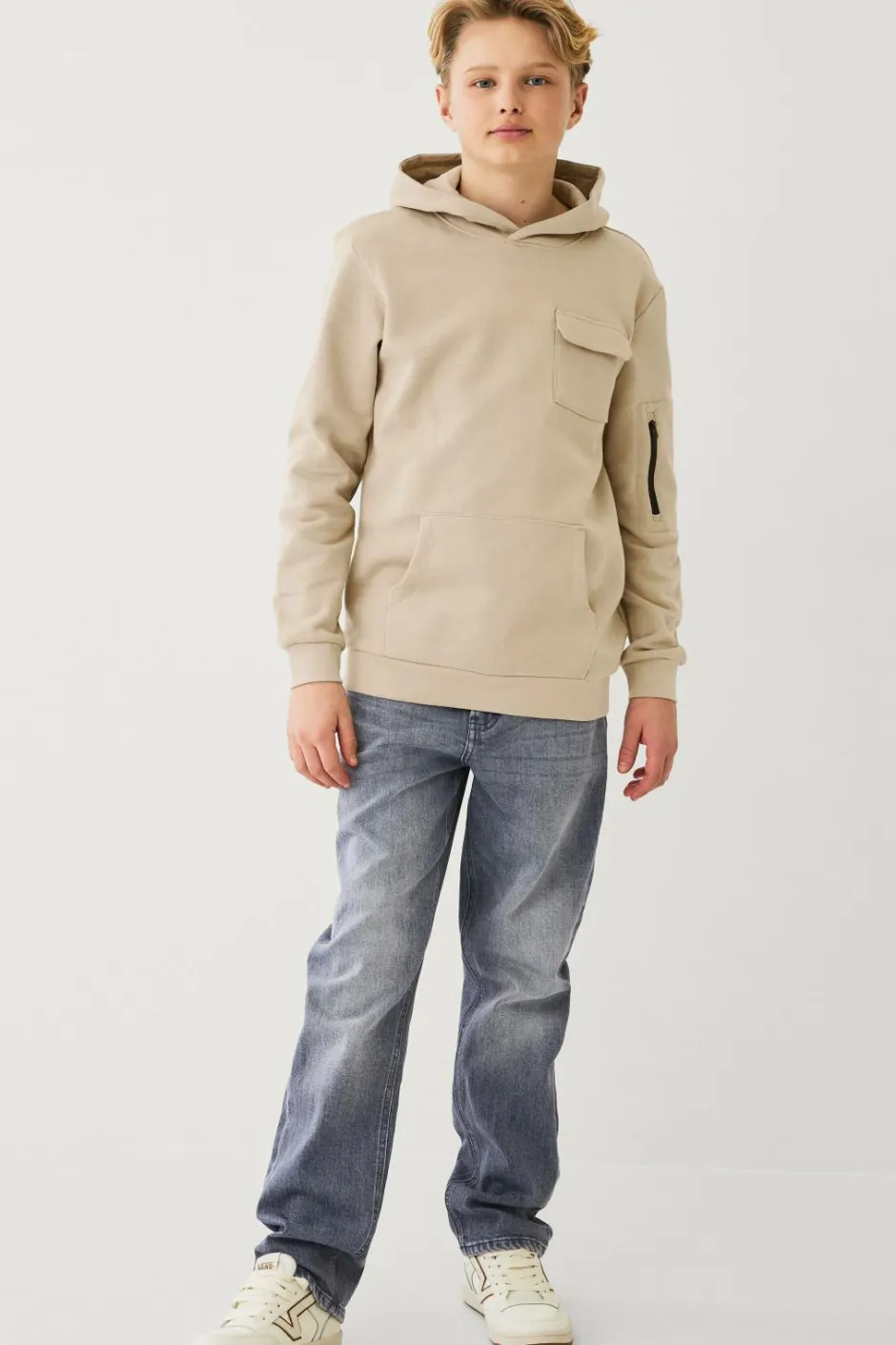 Outlet Collection Hættetrøje med brystlomme Børn Sweatshirts & Hoodies