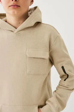 Outlet Collection Hættetrøje med brystlomme Børn Sweatshirts & Hoodies