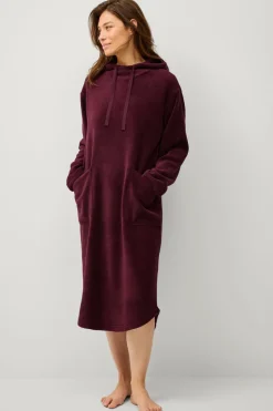 New Collection Hyggelig kjole i fleece Dame Loungewear & Homewear