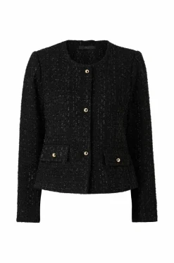 Best Collection Jakke i bouclé Dame Blazere & Veste