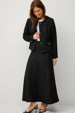 Best Collection Jakke i bouclé Dame Blazere & Veste