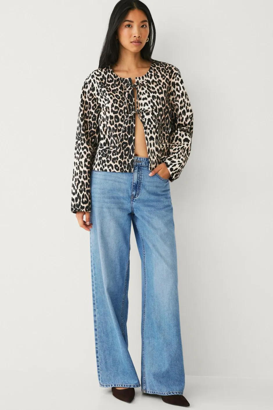 Ellos Collection Jakke med leopardprint^Dame Blazere & Veste