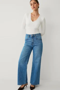 Ellos Collection Jeans med brede ben^Dame Jeans