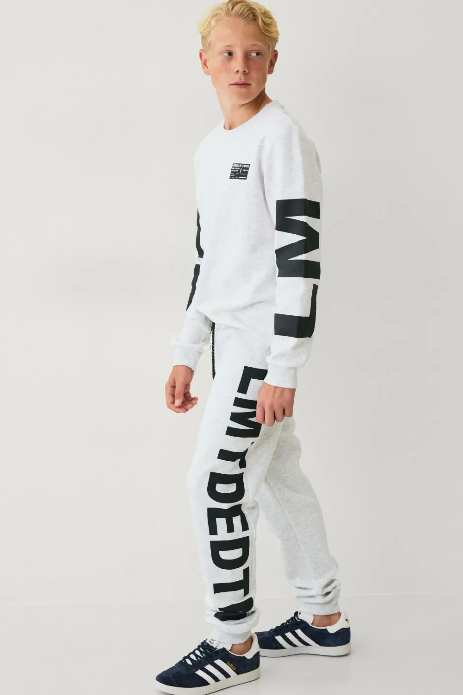 Ellos Collection Joggingbukser med print^Børn Bukser & Leggings