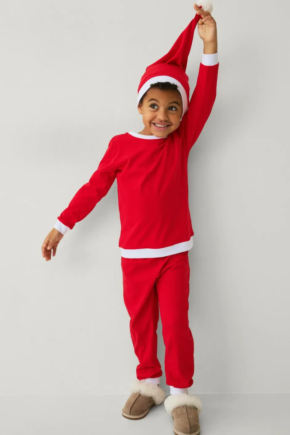 Outlet Collection Julemandskostume med hætte Børn Sæt Til Børn