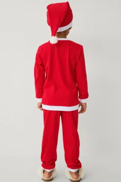 Outlet Collection Julemandskostume med hætte Børn Sæt Til Børn
