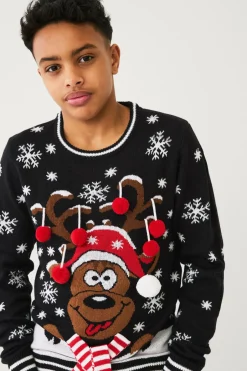 Ellos Collection Juletrøje Christmas^Børn Trøjer & Cardigans