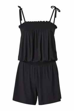 Best Collection Jumpsuit med smockdetalje Dame Strandtøj