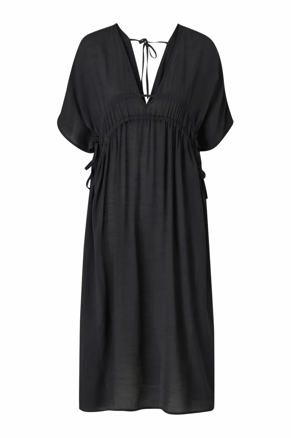 Ellos Collection Kaftan med snøre Strandkjole^Dame Strandtøj
