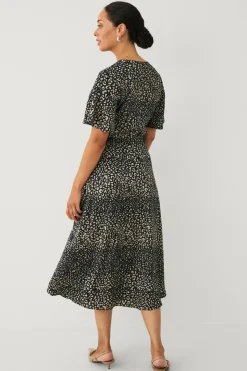 Collection Kjole i satin Dame Kjoler