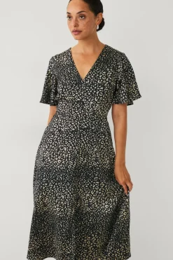 Collection Kjole i satin Dame Kjoler