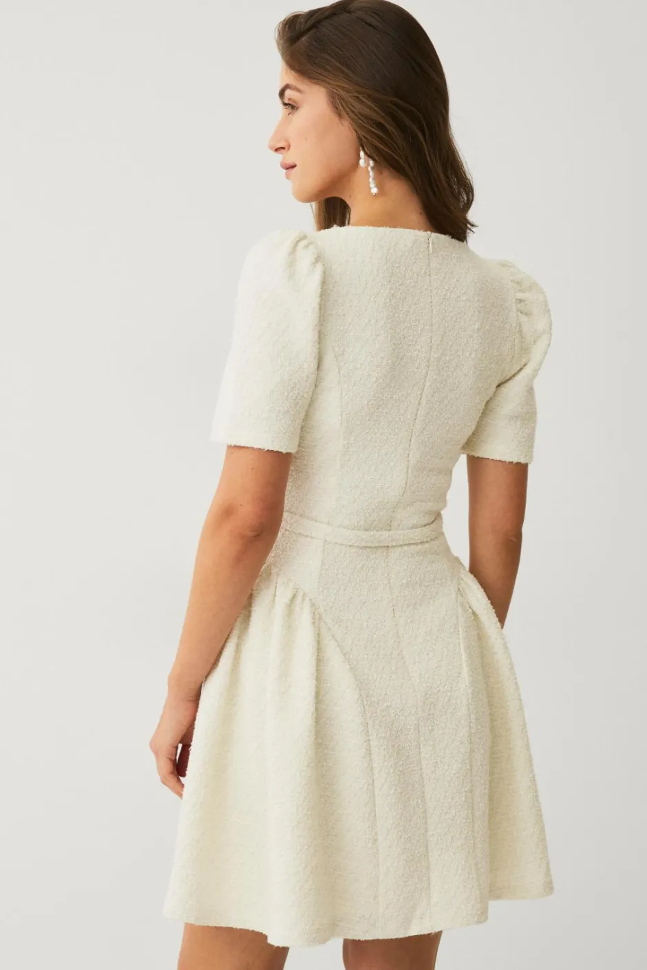 New Collection Kjole med Puffet nederdel Dame Kjoler