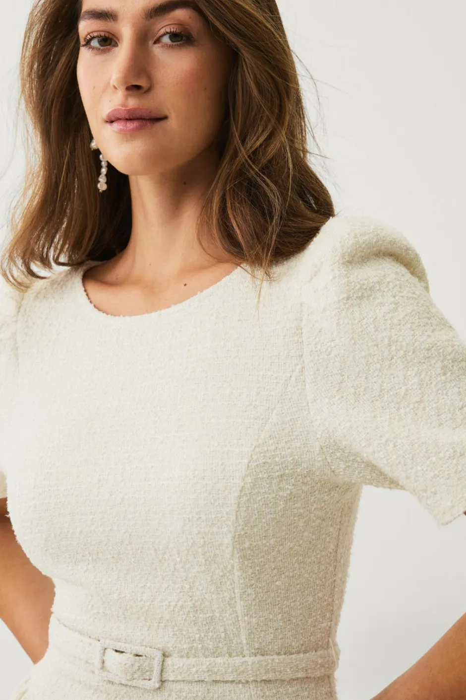 New Collection Kjole med Puffet nederdel Dame Kjoler