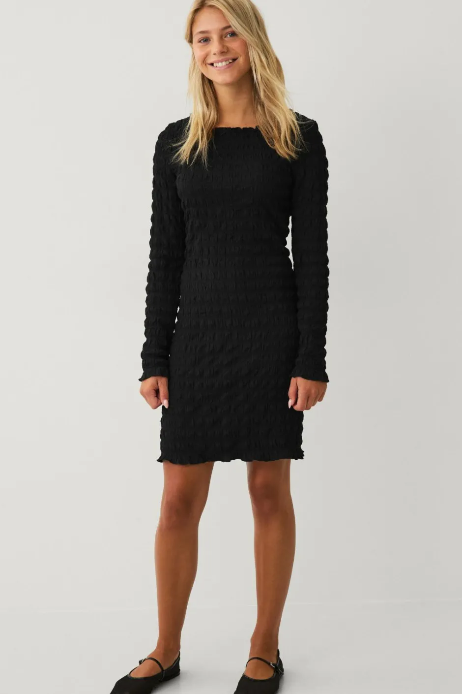 Clearance Collection Kjole med Bådhals Børn Kjoler